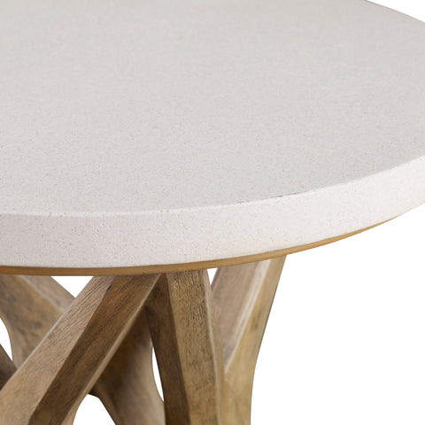 Uttermost Marnie Contemporary Center Table in Solid Stone