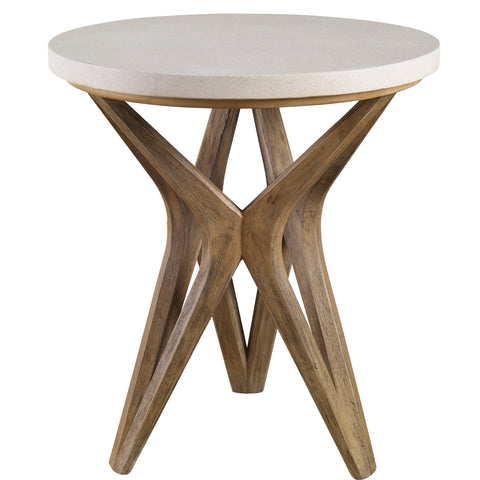Uttermost Marnie Contemporary Center Table in Solid Stone