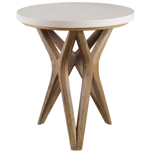 Uttermost Marnie Contemporary Center Table in Solid Stone