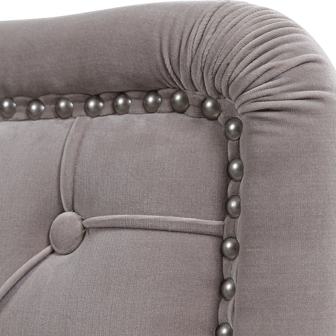 Timeless Minimalist Barrel Tufted Velvet Accent Chair