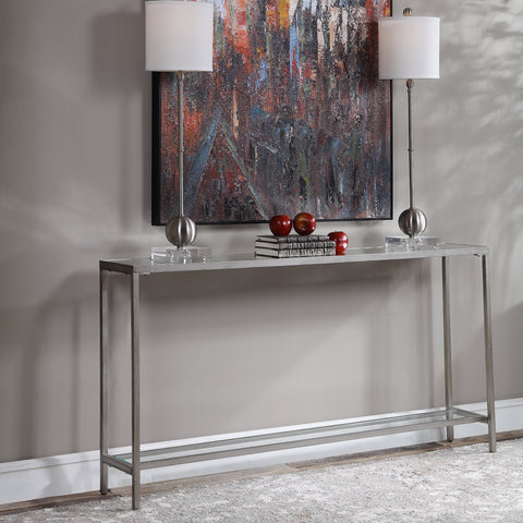 Uttermost Timeless Minimalist Beveled Entryway Console