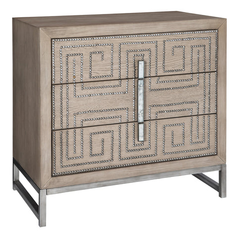 Devya Contemporary Accent Chest Matte Finish Chest & Trunk