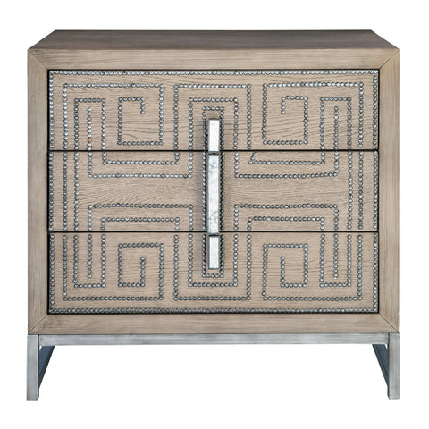 Devya Contemporary Accent Chest Matte Finish Chest & Trunk