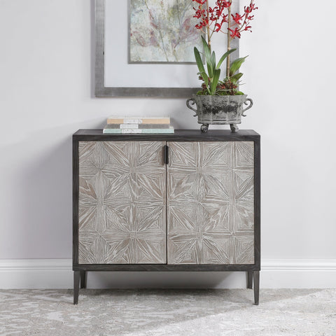 Laurentia Modern Two-tone Accent Cabinet