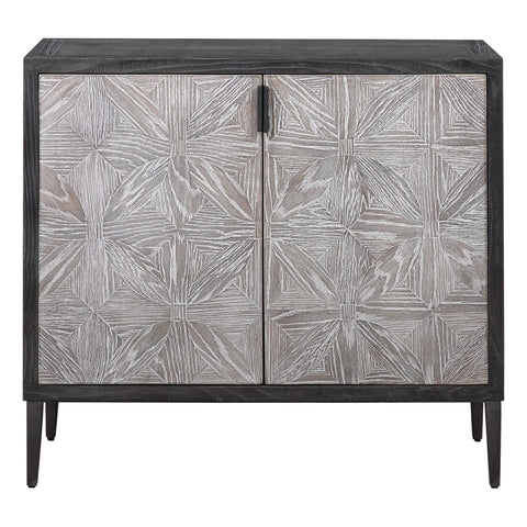 Laurentia Modern Two-tone Accent Cabinet