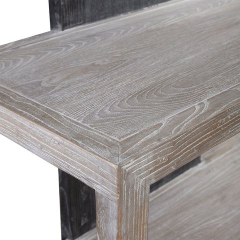 Nicasia Contemporary Etagere Bookcase