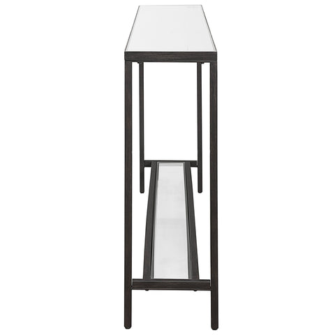 Uttermost Edge Timeless Minimalist Beveled Entryway Console - 60 W