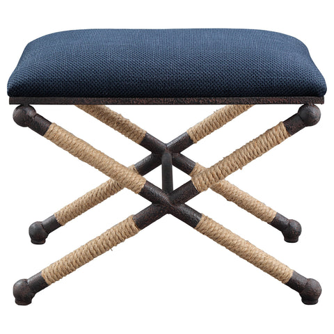 Timeless Minimalist Coastal Upholstered Accent Bench