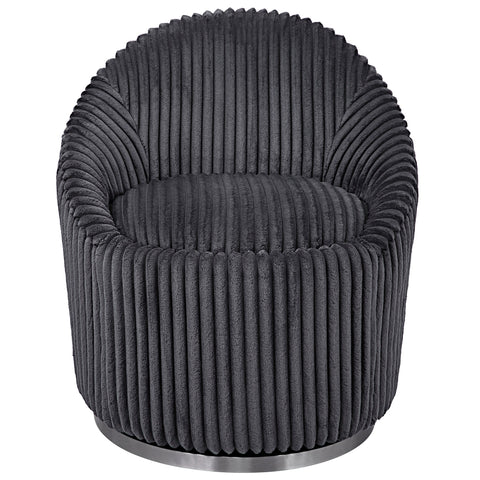 Timeless Minimalist Barrel Upholstered Accent Chair