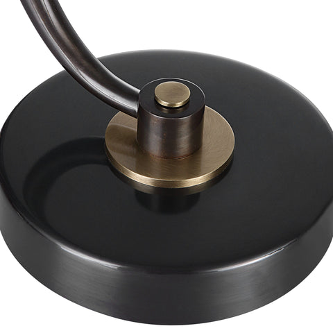 Uttermost Waveney Timeless Minimalist Modern Curved Drink Table