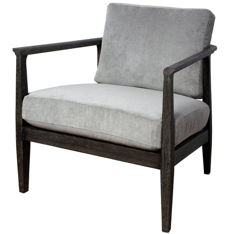 Timeless Minimalist Modern Club Upholstered Accent Chair