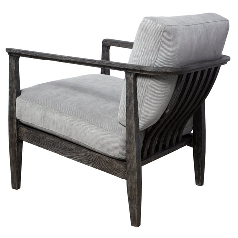 Timeless Minimalist Modern Club Upholstered Accent Chair