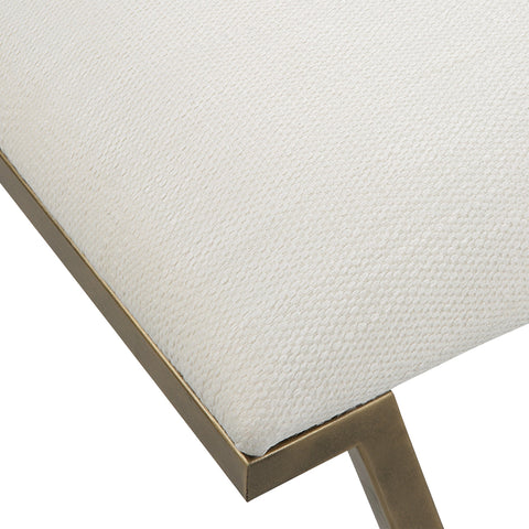 Timeless Minimalist Contemporary Upholstered Accent Bench
