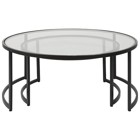 Uttermost Rhea Contemporary Round Nesting Table Set