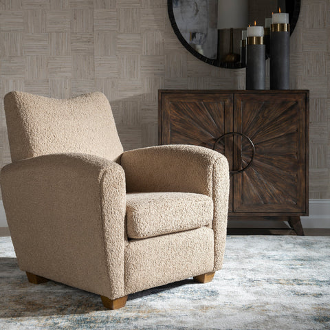Timeless Minimalist Parsons Upholstered Accent Chair