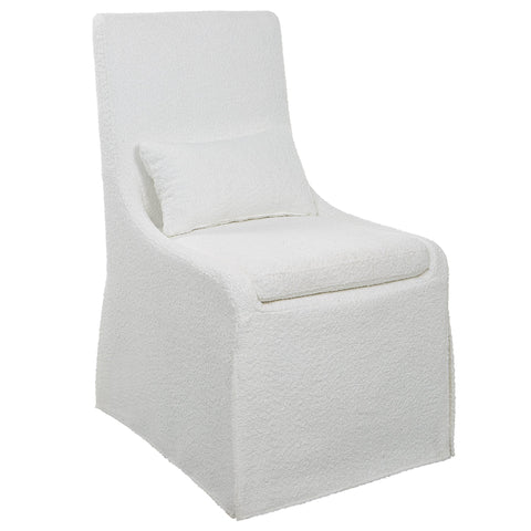 Timeless Minimalist Parsons Slipper Accent Chair