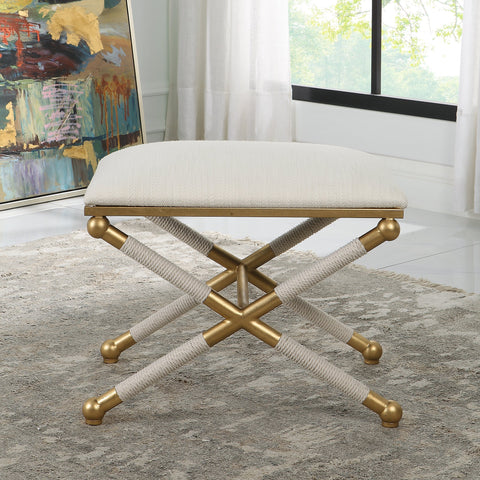 Timeless Minimalist Contemporary Upholstered Accent Bench