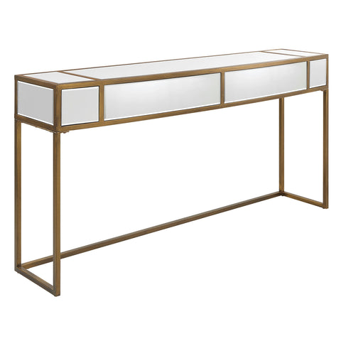 Reflect Contemporary Mirrored Entryway Console