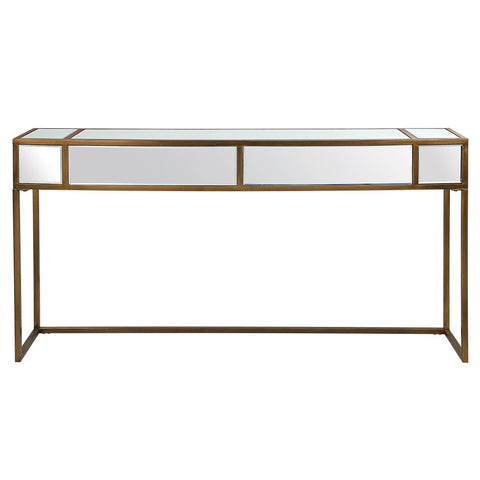 Reflect Contemporary Mirrored Entryway Console