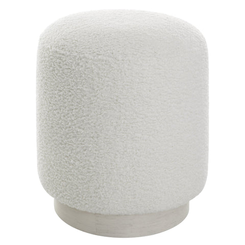 Timeless Minimalist Modern Upholstered Pouf Ottoman