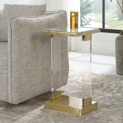 Uttermost Muse Timeless Minimalist Modern C Table Accent Table
