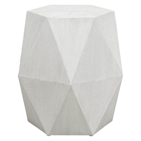 Uttermost Volker Timeless Minimalist Geometric Hexagonal Accent Table - 18 W