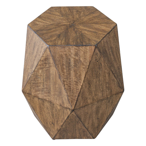 Uttermost Volker Timeless Minimalist Geometric Hexagonal Accent Table - 18 W
