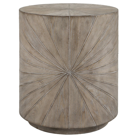 Uttermost Starshine Space Saving Geometric Drum Center Table