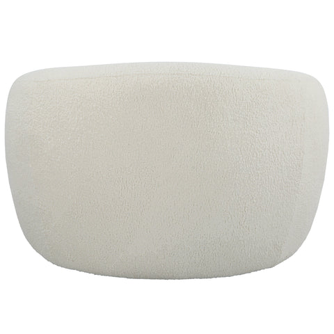 Artful Traditionalist Barrel Lounge Chair with Plinth Base