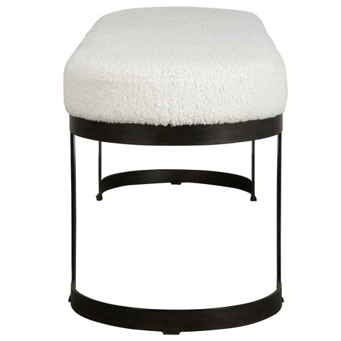 Timeless Minimalist Modern Upholstered Lounge Bench