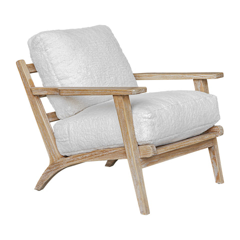 Nature-Driven Modernist Scandinavian Club Accent Chair