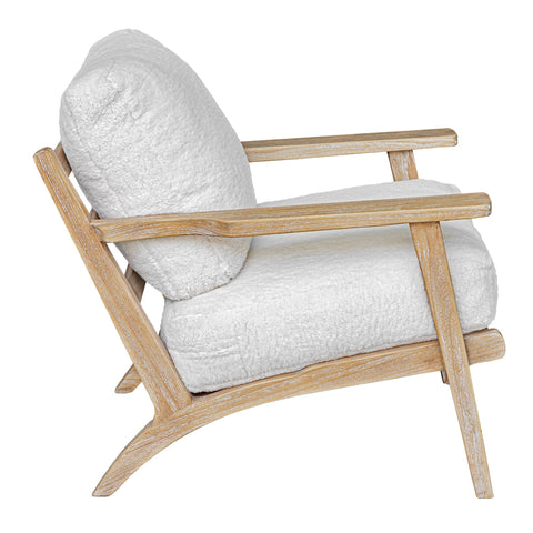 Nature-Driven Modernist Scandinavian Club Accent Chair