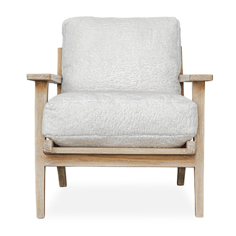 Nature-Driven Modernist Scandinavian Club Accent Chair