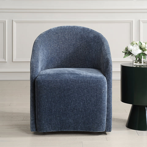 Timeless Minimalist Modern Upholstered Dining Armchair