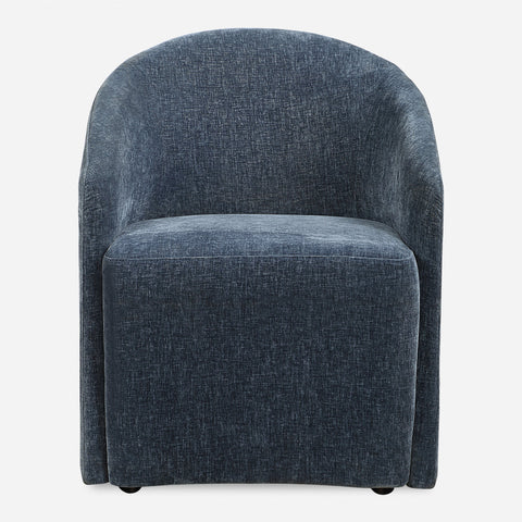 Timeless Minimalist Modern Upholstered Dining Armchair