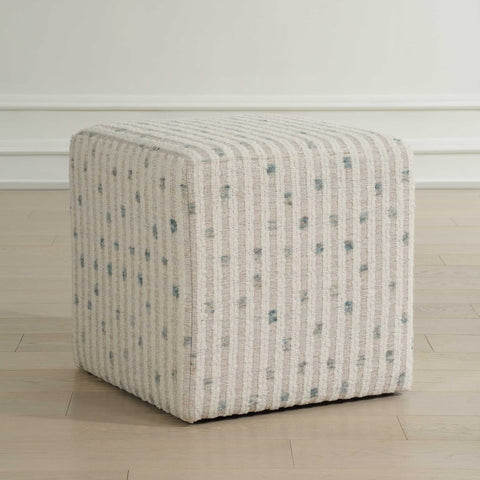 Timeless Minimalist Contemporary Upholstered Pouf Ottoman