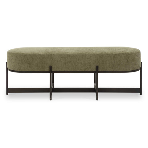 Timeless Minimalist Modern Upholstered Lounge Bench