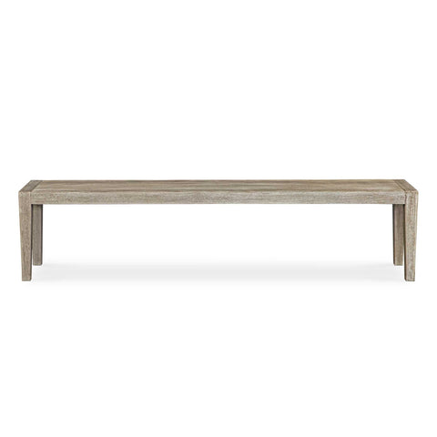 Lawn and Garden Mahogany Contemporary Garden Bench