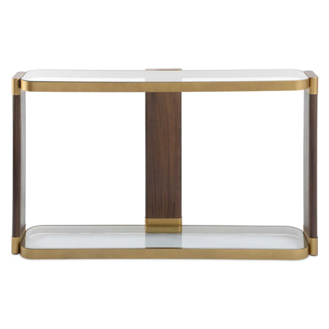 Ryles Contemporary Curved Entryway Console