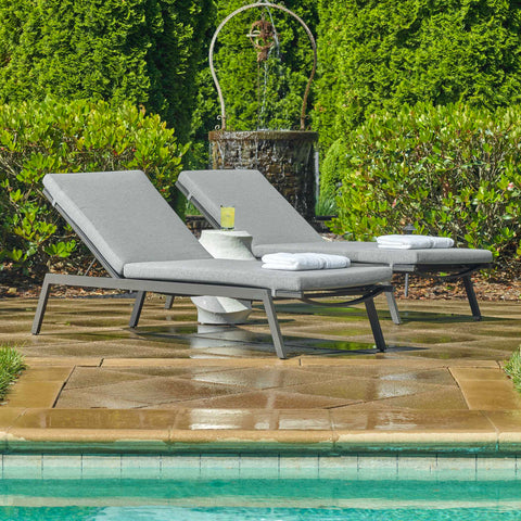 Beach and Pool Modern Adjustable Back Outdoor Furniture