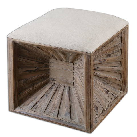 Timeless Minimalist Bohemian Pouf Ottoman