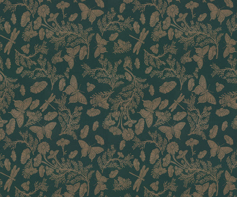 Artisan-Crafted Floral Viscose Fabric - 138cm