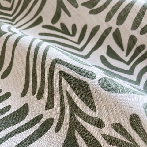 Frond Throw Pillow in Alpine