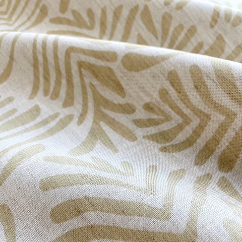 Frond Throw Pillow in Marigold