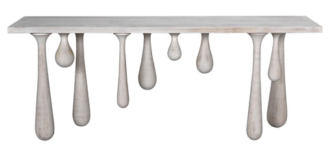 Drop Contemporary Freeform Entryway Console