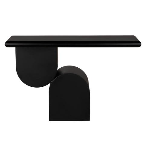 Noir Fraser Timeless Minimalist Curved Modern Console