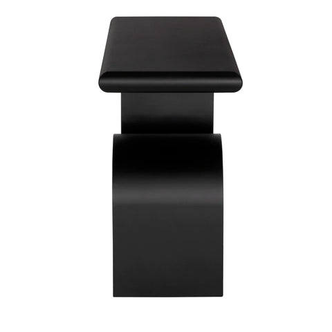 Noir Fraser Timeless Minimalist Curved Modern Console