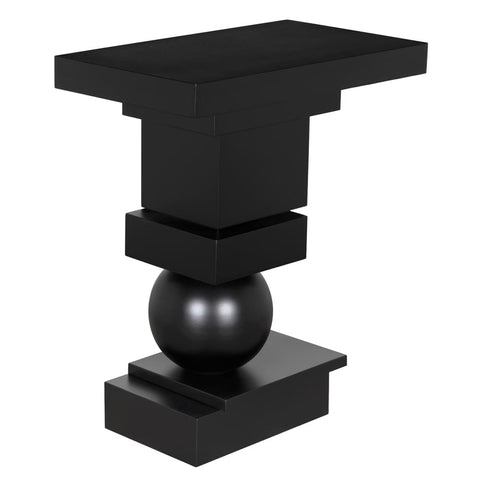 Noir Carter Timeless Minimalist Modern Entryway Console