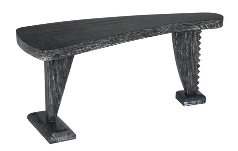 Zigmund Modern Curved Artisan Crafted Desk