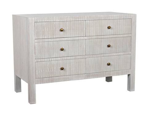 Conrad Coastal Double Dresser with Knob Handles Drawer Chest